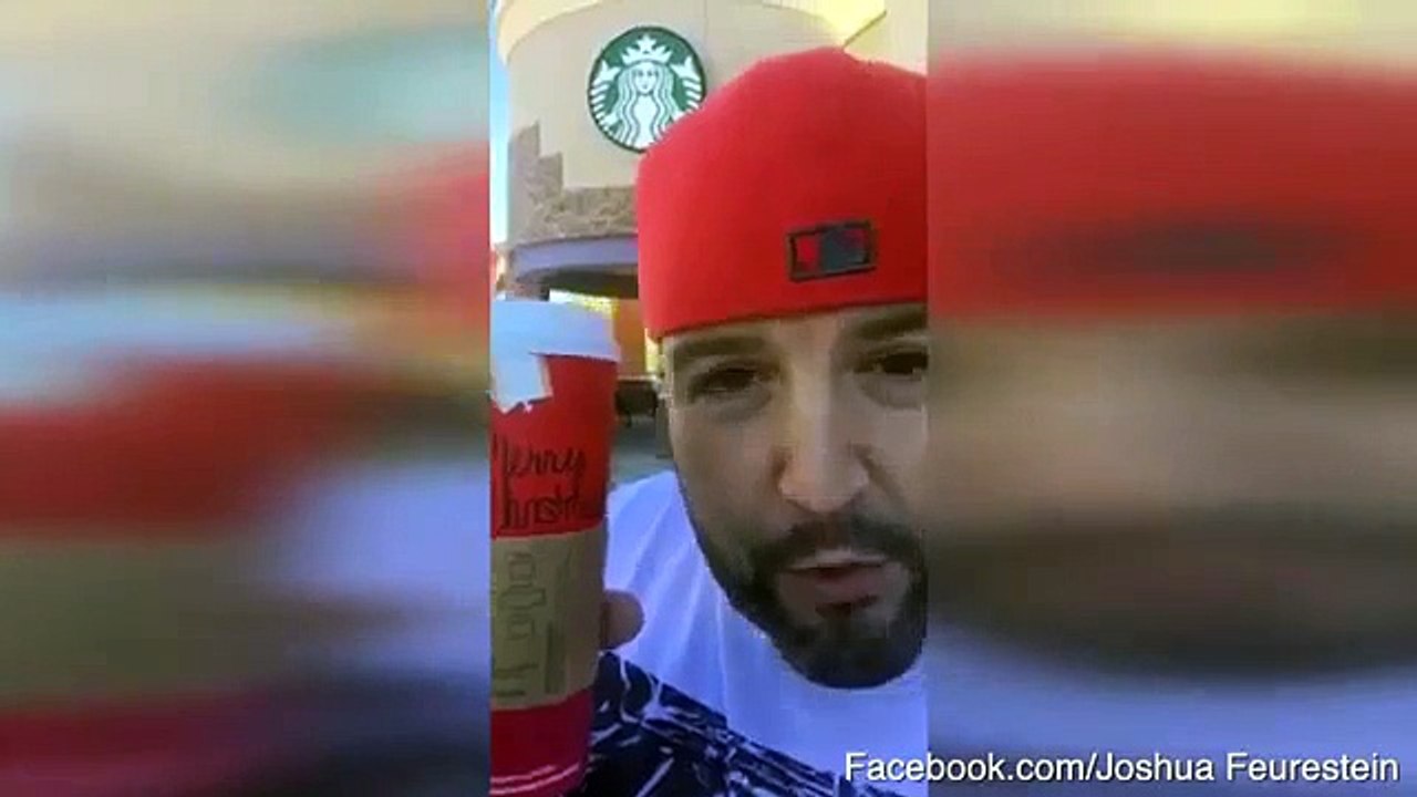 Evangelists upset by Starbucks red cups with no 'merry Christmas'