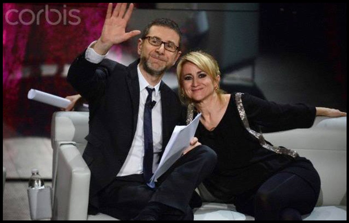 Luciana Littizzetto & Fabio Fazio ● Intervista pre-festival (09-02-2014)