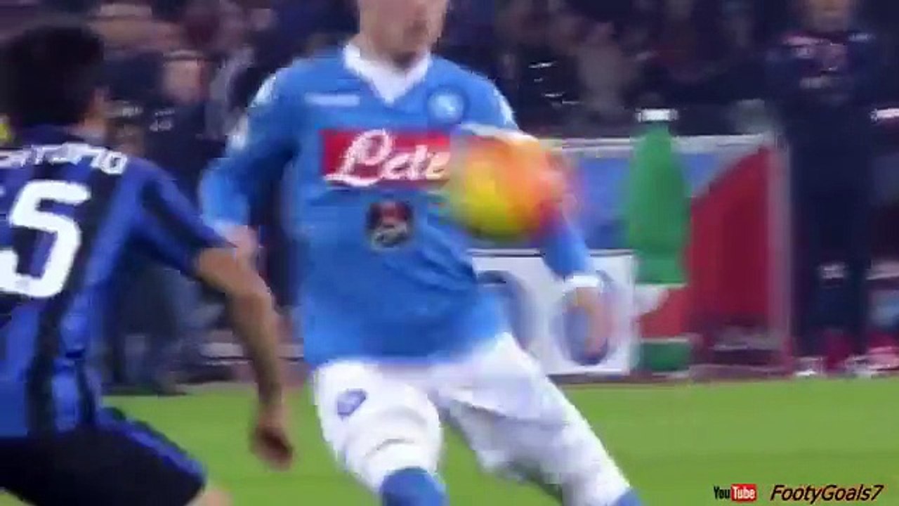 All Goals & Highlights HD | Napoli 2-1 Inter Milan 30.11.2015 HD