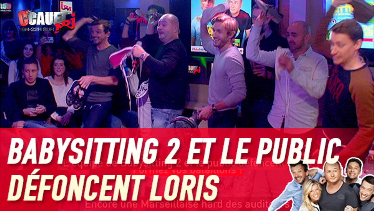 L'équipe de Babysitting 2 et le public défoncent Loris - C'Cauet sur NRJ