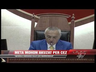 Meta mohon akuzat për CEZ - News, Lajme - Vizion Plus