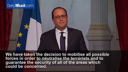 French President declares state of emergency; closes borders