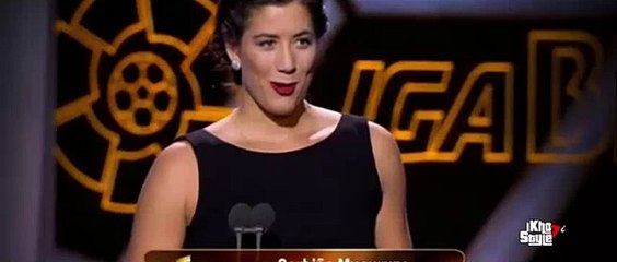 Messi le dedica su premio a su hijo Thiago como mejor jugador de la Liga - LFP Awards Gala 2015