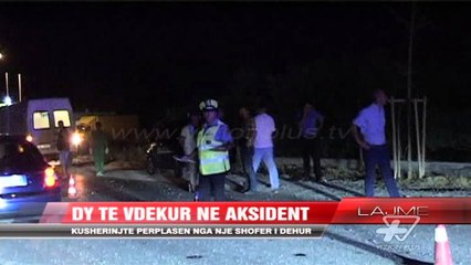Aksident në Lushnjë, humbasin jetën dy persona - News, Lajme - Vizion Plus