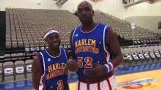 Harlem Globetrotter basketball drills