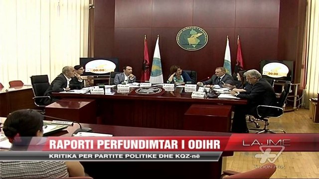 Raporti përfundimtar i ODIHR - News, Lajme - Vizion Plus