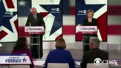 Bernie Sanders STILL sick of Hillary's emails in 2nd debate