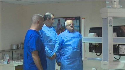 MINISTRI I SHENDETESISE BEQAJ INAGURON SHERBIMIN E HEMODINAMIKES NE “SANATORIUM” LAJM