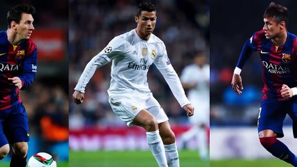 Ballon d'Or - Messi, Ronaldo et Neymar finalistes