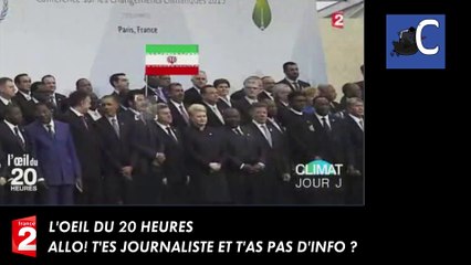 COP 21 : France 2 se moque de l'Iran et de Vladimir Poutine
