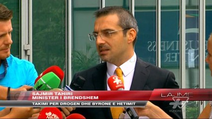 Ambasadorët takojnë Tahirin për drogën - News, Lajme - Vizion Plus