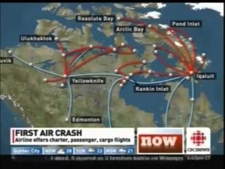 RREZOHET AVIONI 12 VIKTIMA NE TRAGJEDINE NE RAJONIN ARKTIK TE KANADASE LAJM
