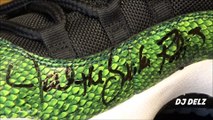 Dj Delz Meets WWE Hall OF Fame Legend Jake The Snake Roberts, Gets Air Jordan 11 Snakeskin Shoes Signed On Camera