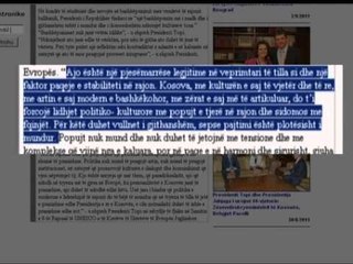 TOPI NE SERBI STATUSI I KOSOVES ESHTE NJE ÇESHTJE E MBYLLUR LAJM