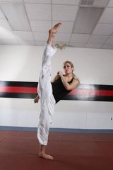 world Fitness karate exhibition, impressive