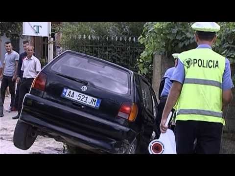 AKSIDENTI NE BERZHITE,MAKINA PERPLASET ME BORDUREN,1 I VDEKUR DHE 2 TE PLAGOSUR LAJM