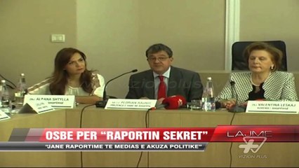 OSBE për “raportin sekret” - News, Lajme - Vizion Plus