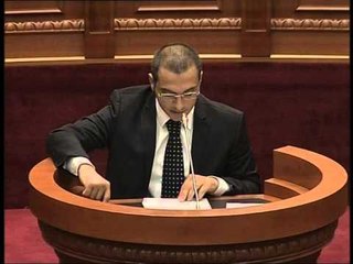 MINIERA E BULQIZES TENSION NE KUVEND GJATE INTERPELANCES ME MINISTRIN LAJM