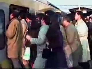 Very Sad And Most Funny moment while riding the train japan