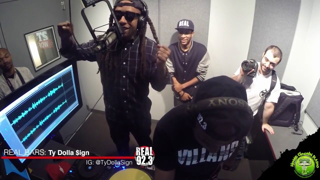 Ty Dolla Sign REAL Bars Freestyle @ REAL 92.3 Home Grown Radio with DJ Hed, 10-26-2015