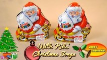 Christmas Kinder Surprise Eggs Santa Claus Barbie Minion Kinder Toys Kids Christmas Songs