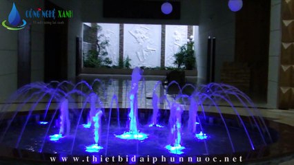 Hồ phun nước - Khách sạn Victoria daklak