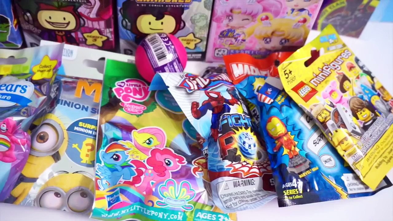 Surprise Blind Bag Marathon EP8 - Part 1 - Tokidoki Unicorno, Sailor Moon, TMNT, Spider-ma