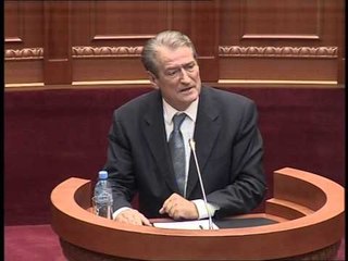 BERISHA NE INTERPELANCE KRYEMINISTRI U PERGJIGJET AKUZAVE TE SOCIALISTIT BRAÇE LAJM