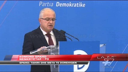 Spaho: Tahiri dhe Meta të dorëhiqen - News, Lajme - Vizion Plus