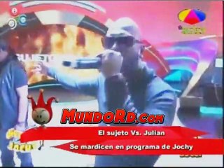Las palabras de los cirqueros sobre el lio entre El Sujeto y Julian oro duro en plena tv
