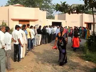 Valsad Observers visit swaraj poll voting in Gujarat