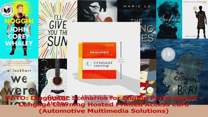 PDF Download  DATO Diagnostic Scenarios for Engine Performance  Cengage Learning Hosted Printed Access Read Online