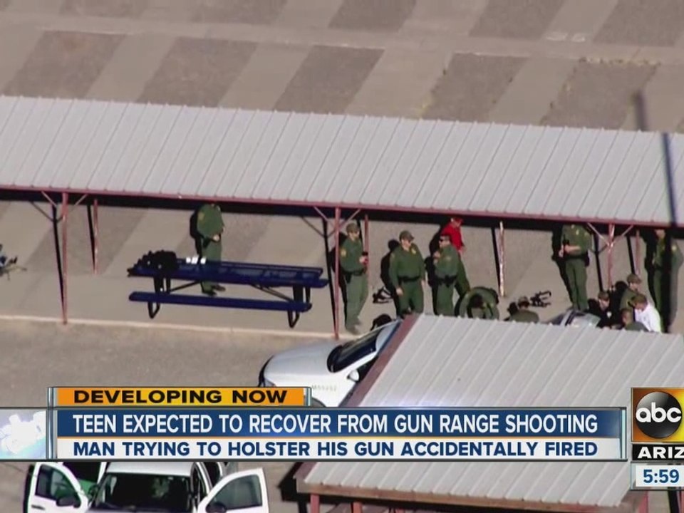 Teen expected to recover from Casa Grande gun range shooting