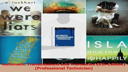 Automatic Transmissions and Transaxles 5th Edition Professional Technician PDF Online