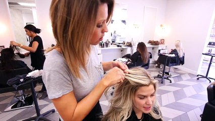 Allison shows us her take on a double braid
