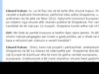 KUKAN PER SHQIPERINE QYTETARET SHQIPTARE DUHET TE PRESIN 12 MUAJ TE TJERE LAJM