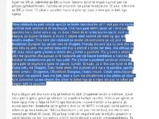 SHKRUAN EDI RAMA PRO TOPIT PER MOSDEKRETIMIN E LIGJIT TE MBETJEVE LAJM