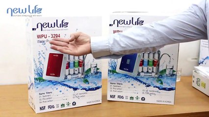 Máy Lọc Nước Newlife - Giới thiệu sản phẩm máy lọc nước WPU 3204 - 3205