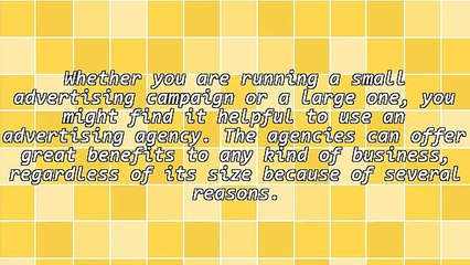 The Importance Of Working With An Advertising Agency