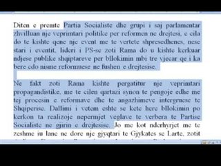 TRYEZA PER DREJTESINE REAGON PARTIA DEMOKRATIKE ISHTE TRYEZE POLITIKE LAJM