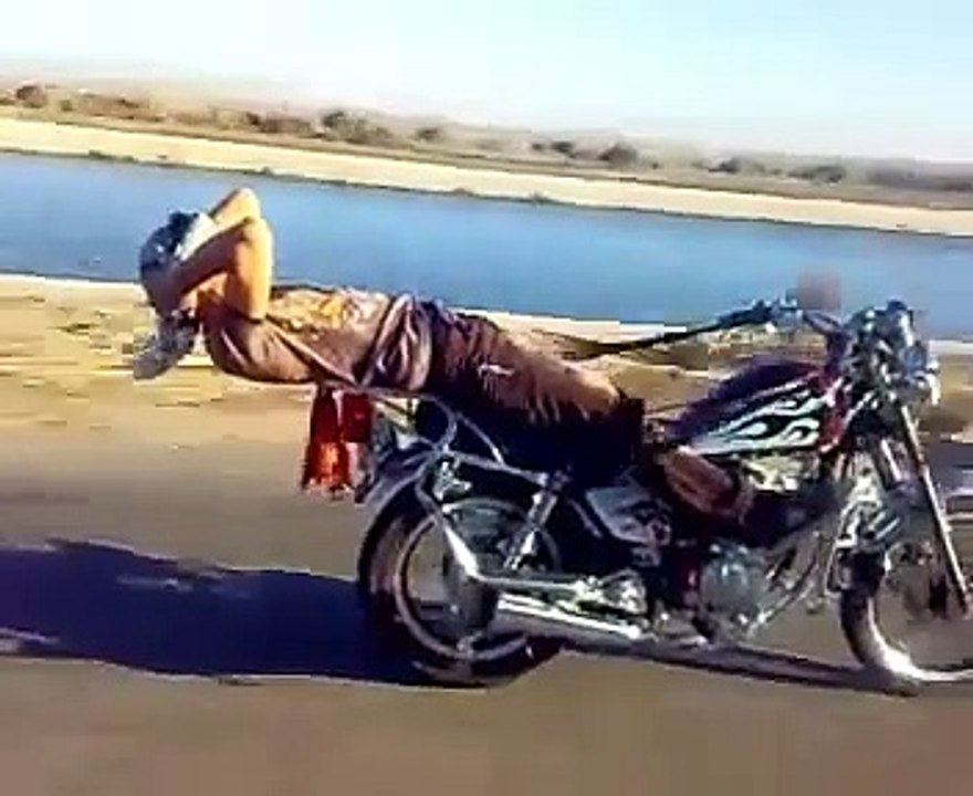 Bike Racing of a boy