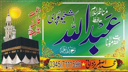 Hafiz Abdullah Seaikhupori Rah (ShuhadaY Ahly Hadees1987)By Asghar yazdani