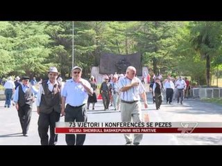 73 vjetori i Konferencës së Pezës - News, Lajme - Vizion Plus