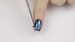 Shattered Glass Nails DIY Tutorial | Easy Nailart Design - diy shattered glass nails