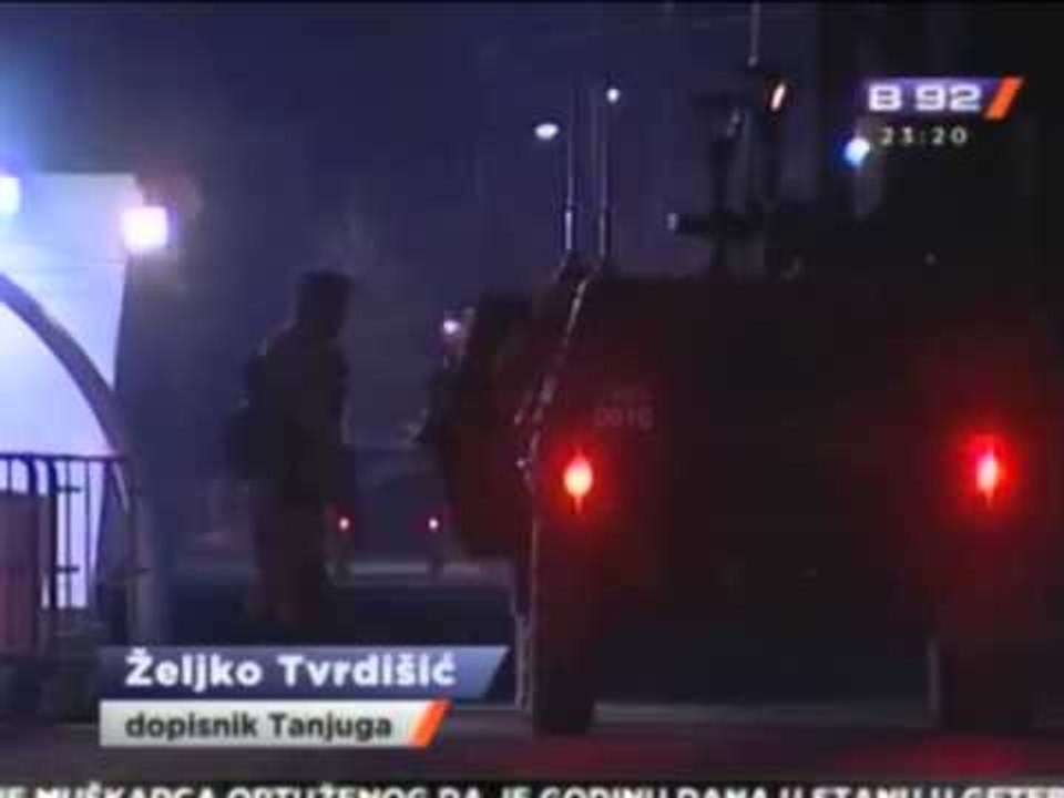 INCIDENT NE MITROVICE QELLOHEN ME ARME TRE SERBE NJERI VDES DY RENDE LAJM