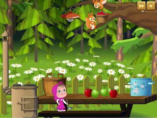 Masha And The Bear Game For Kids – Cook Jam - Маша и Медведь - Варим В
