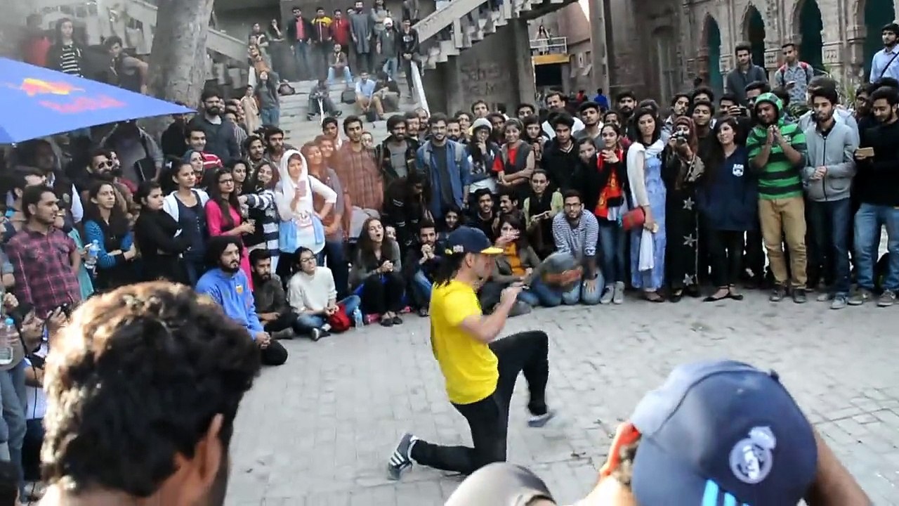 Sean Garnier In NCA(Nation Art Collage Lahore) Presented By Red Bull