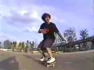 Masahiro Fujii Globe Skate Video (Flat)