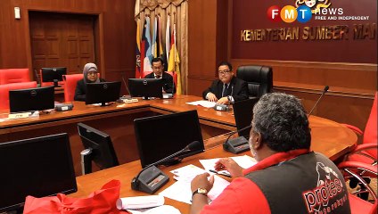 Frustrated security guards submit complaint to Human Resources Ministry