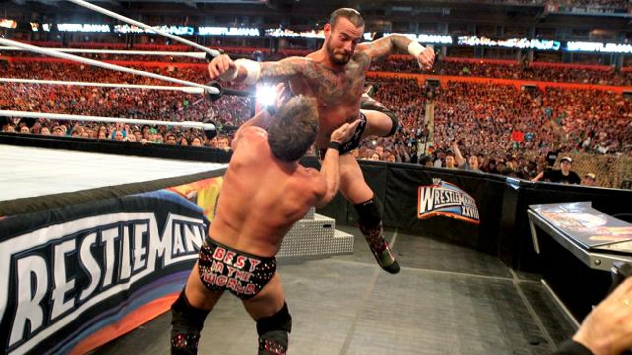 CM Punk vs Chris Jericho - Wrestlemania 28 - Highlights HD